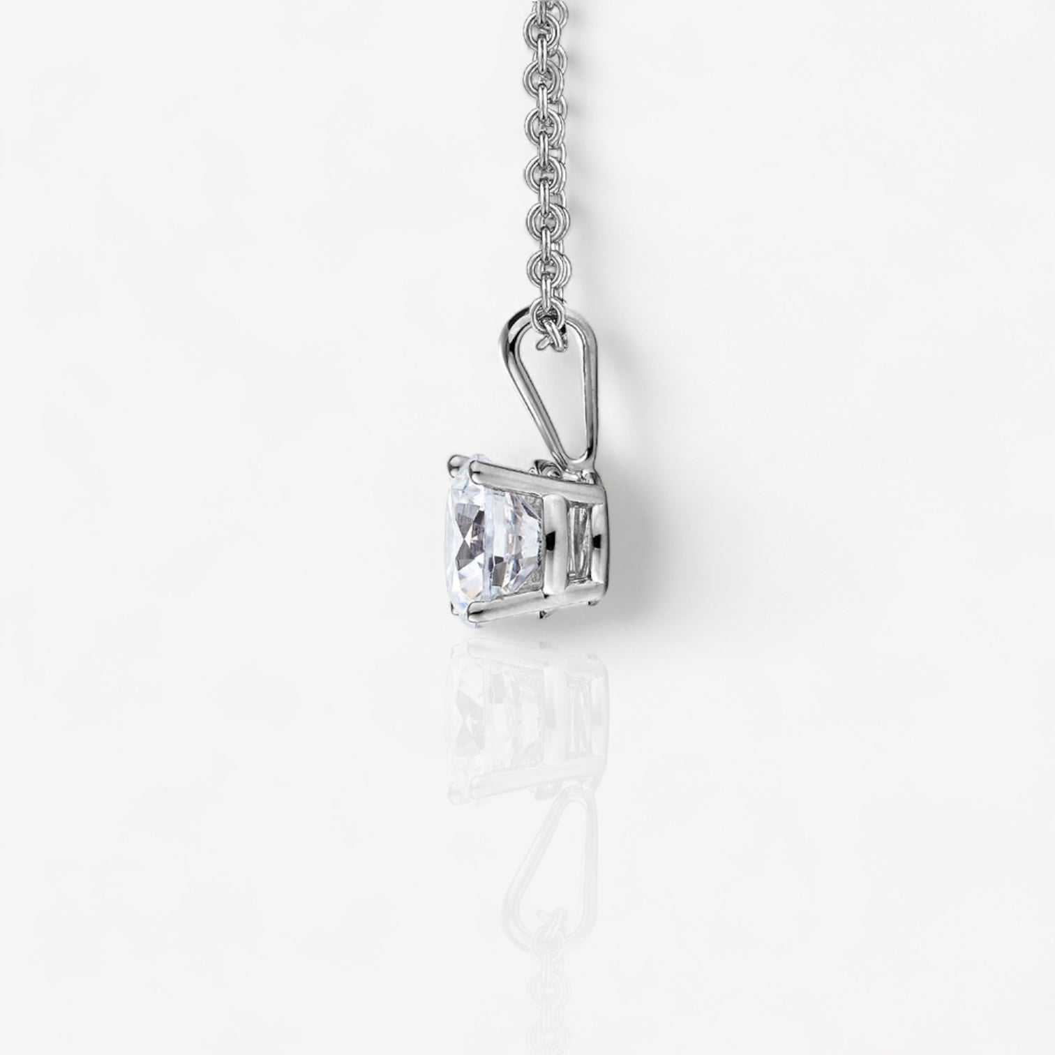 14kt white gold/18kt white gold/platinum/side