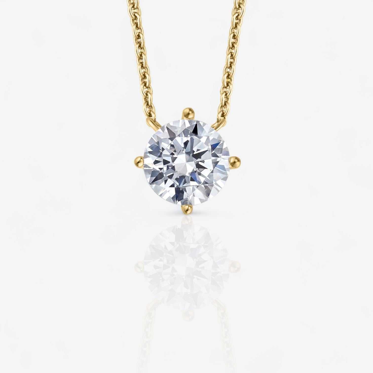 18kt Yellow Gold/0.25/0.50/0.75/ 1.00/1.50/2.00/2.50/top