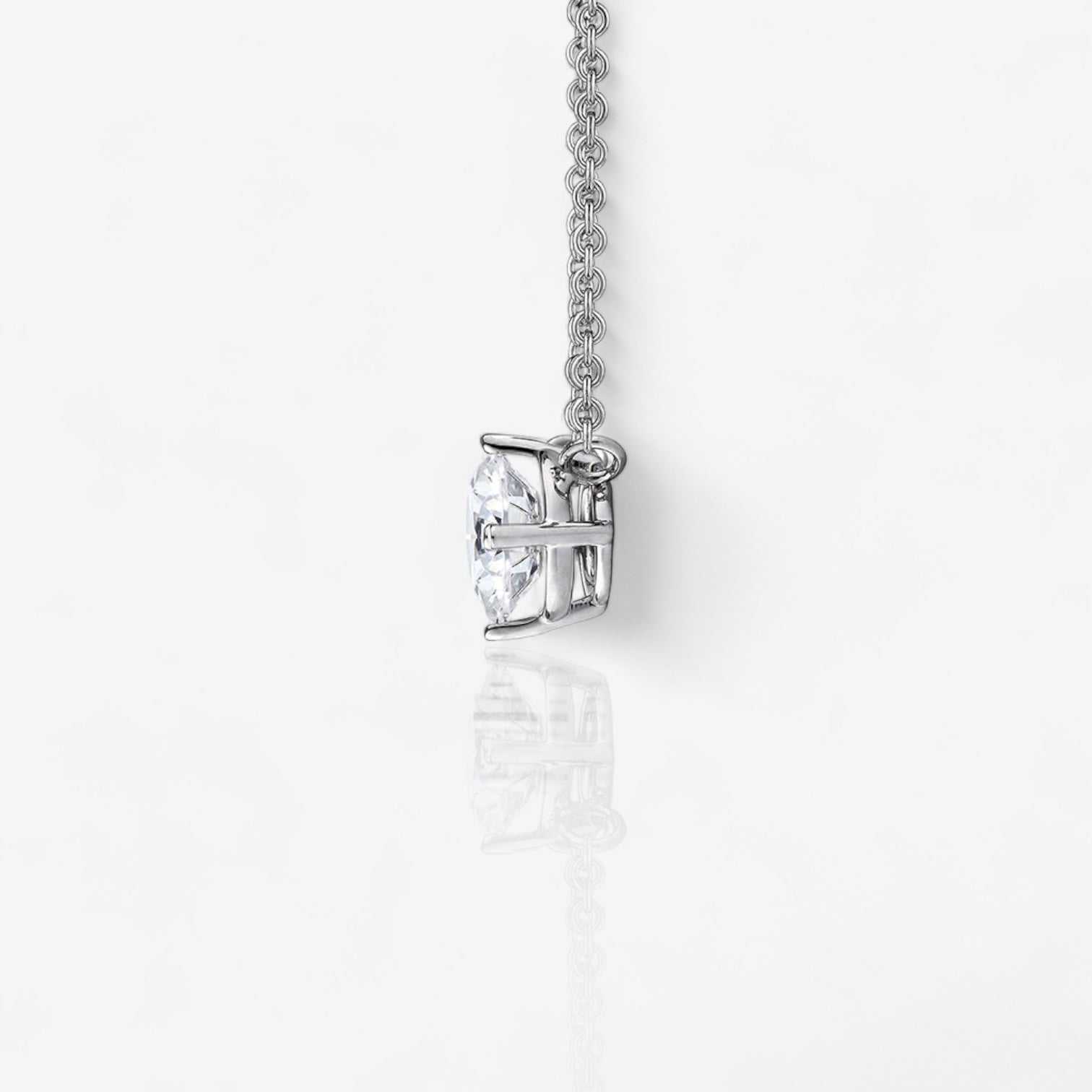 14kt white gold/18kt white gold/platinum/side