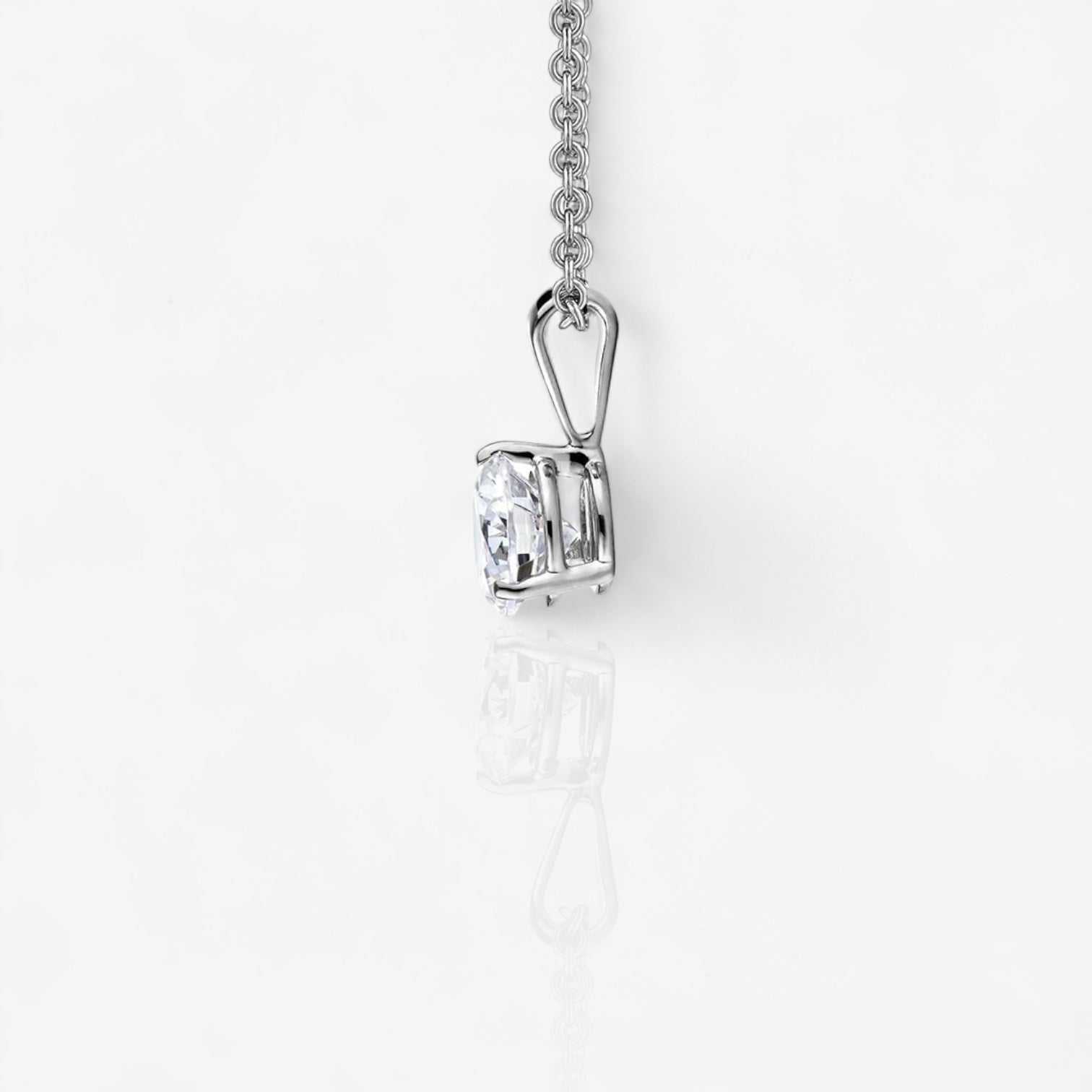 14kt white gold/18kt white gold/platinum/side