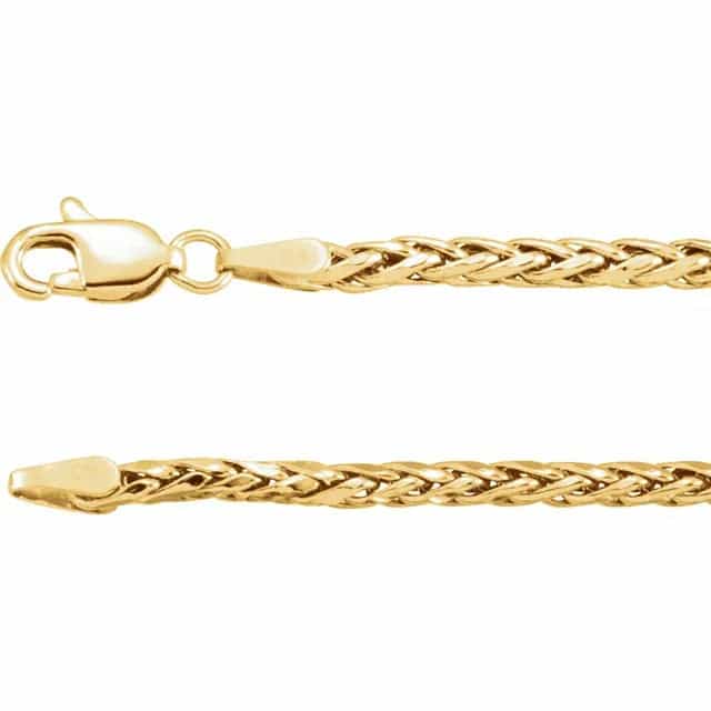 14kt yellow gold/2.50/measurements