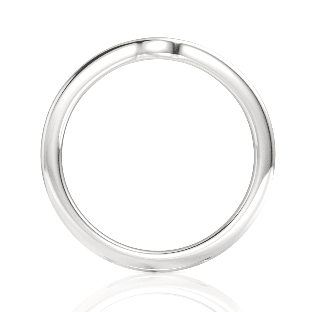 14kt white gold/18kt white gold/platinum/front