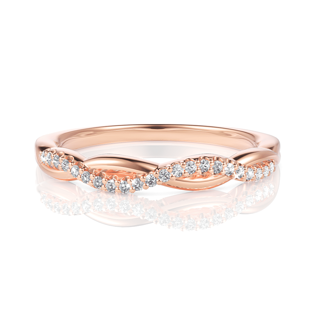 14kt rose gold/top