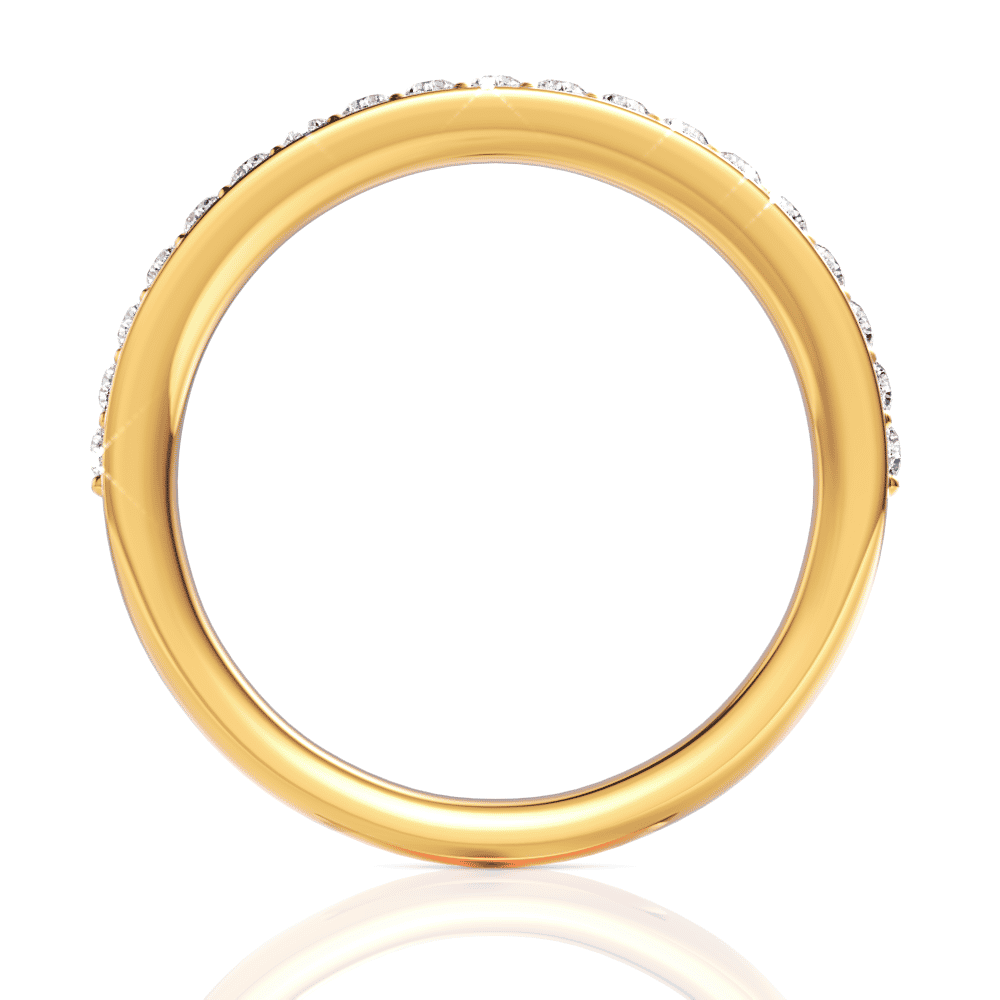 18kt yellow gold/front