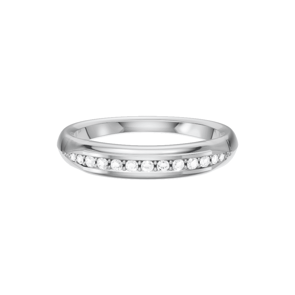 14kt white gold/18kt white gold/platinum