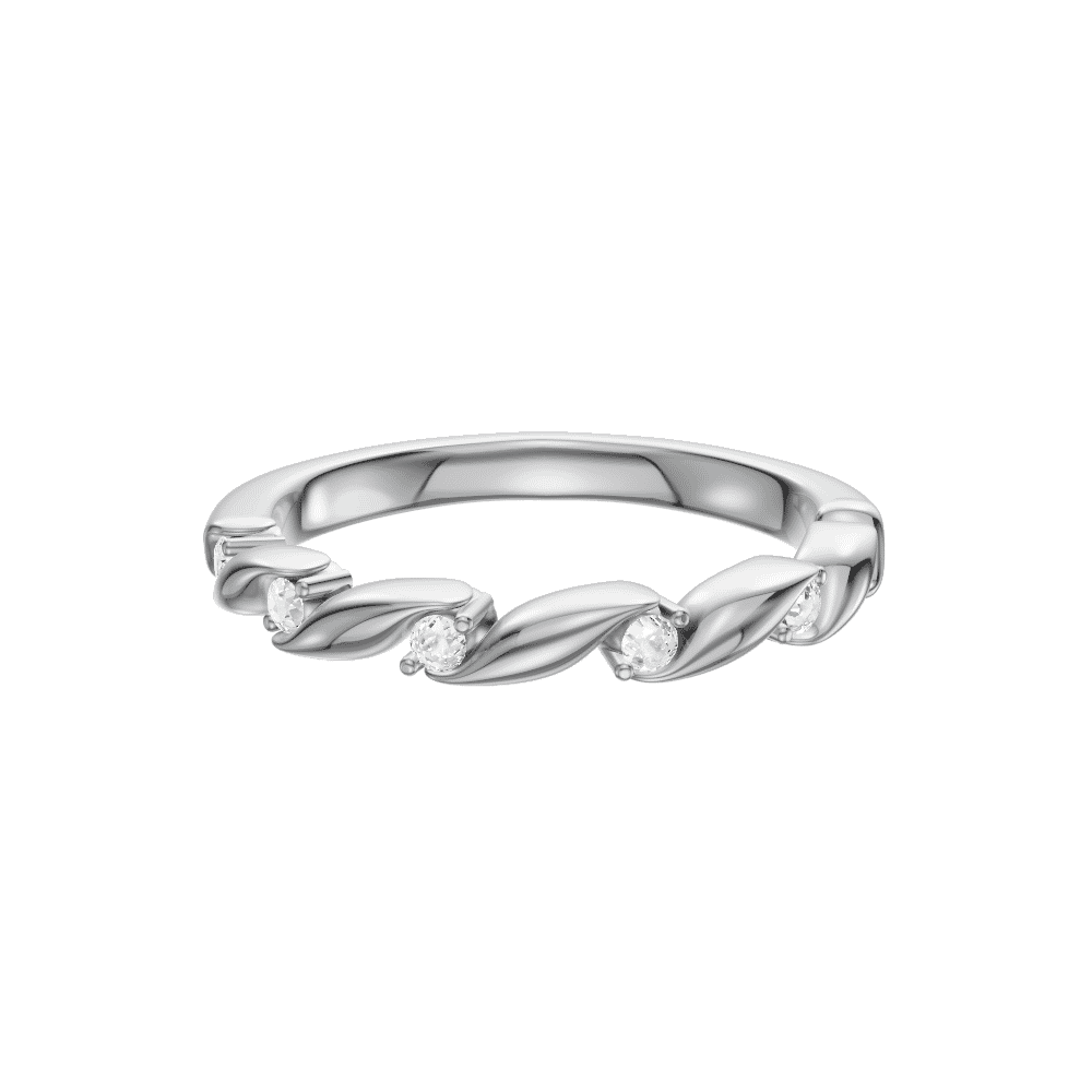 14kt white gold/18kt white gold/platinum/top