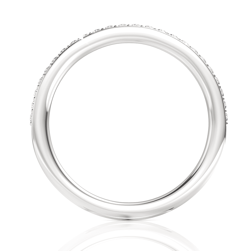 14kt white gold/18kt white gold/platinum/front