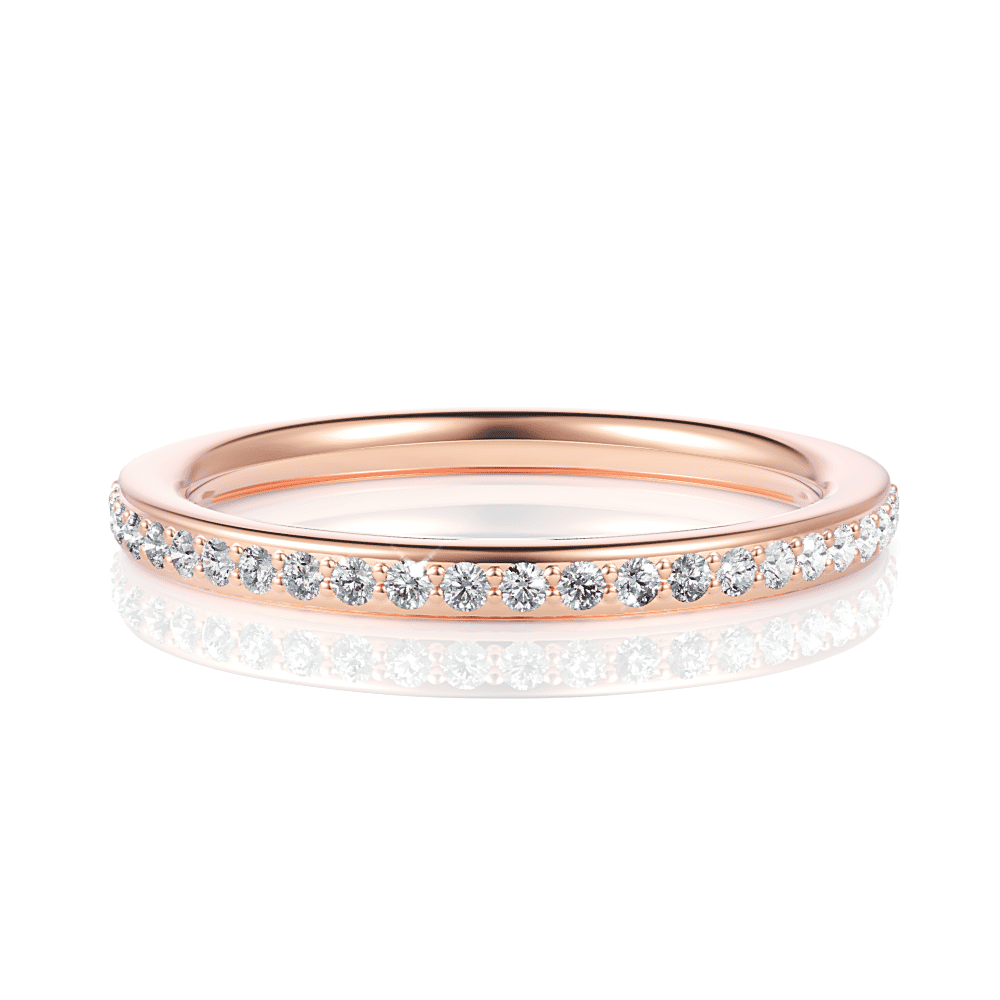 18kt rose gold/top