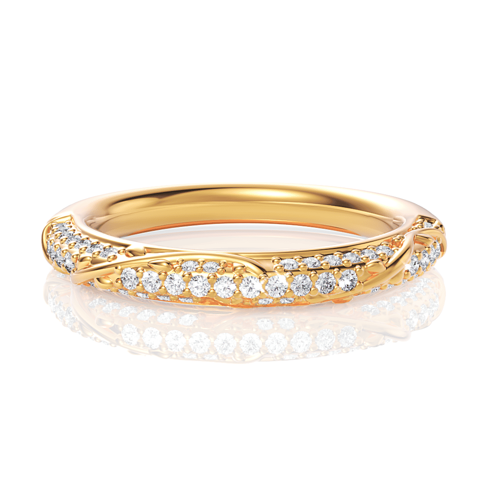 18kt yellow gold/top