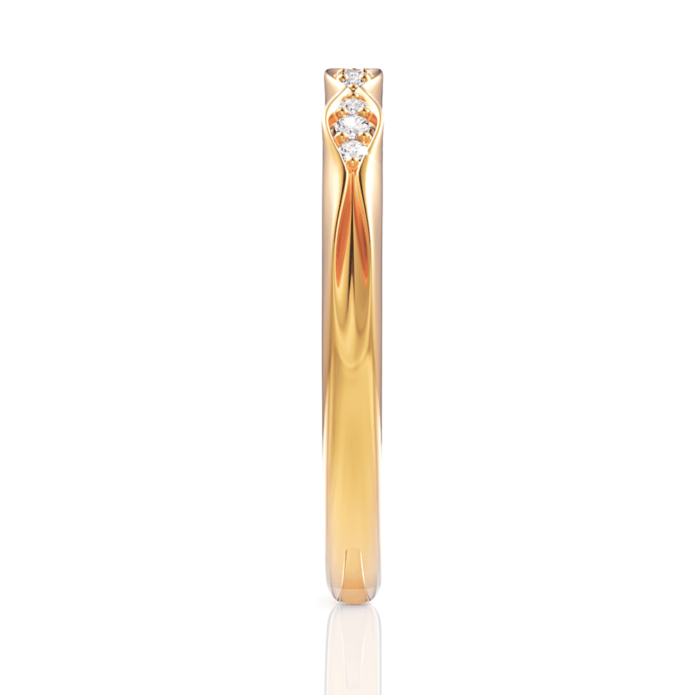 18kt yellow gold/side