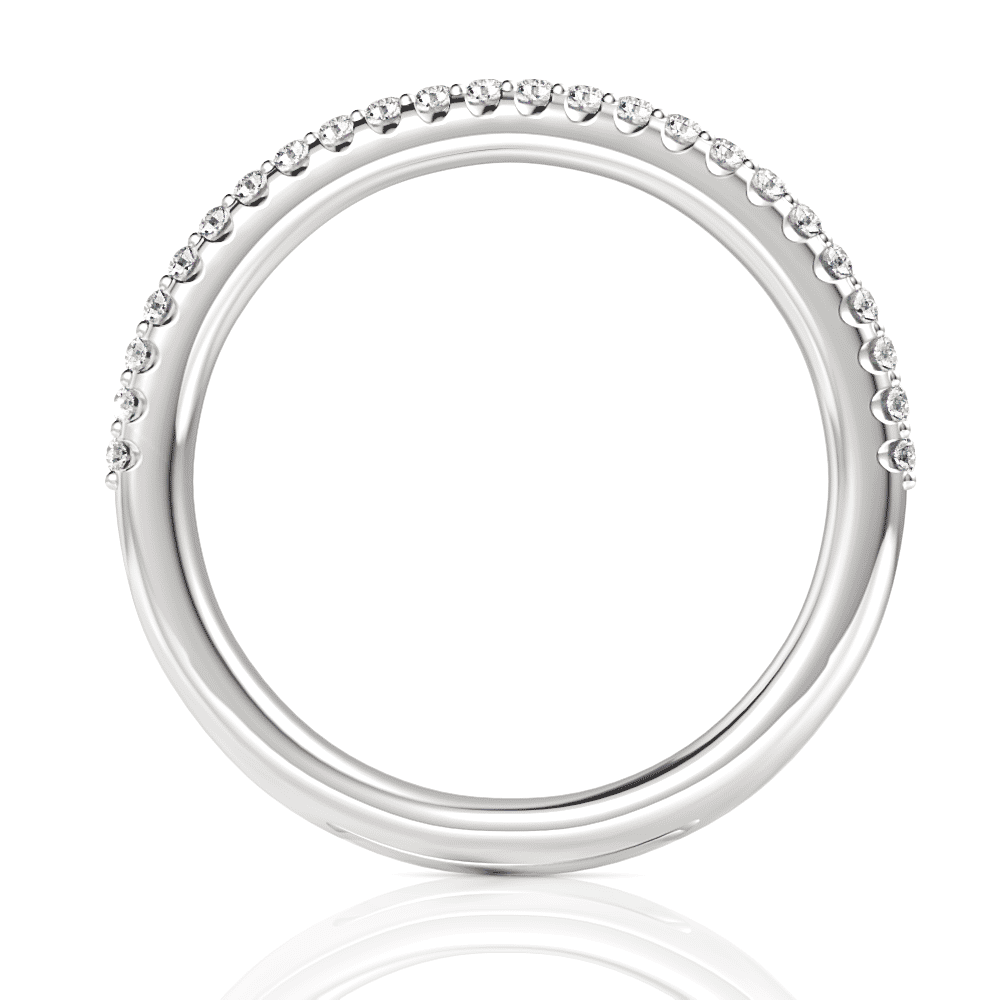 14kt white gold/18kt white gold/platinum/front