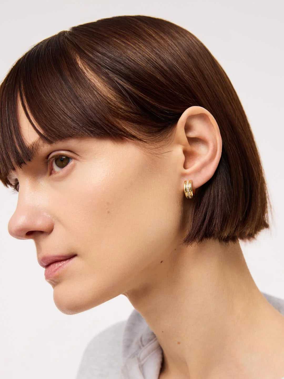 14kt Yellow Gold Plated/front