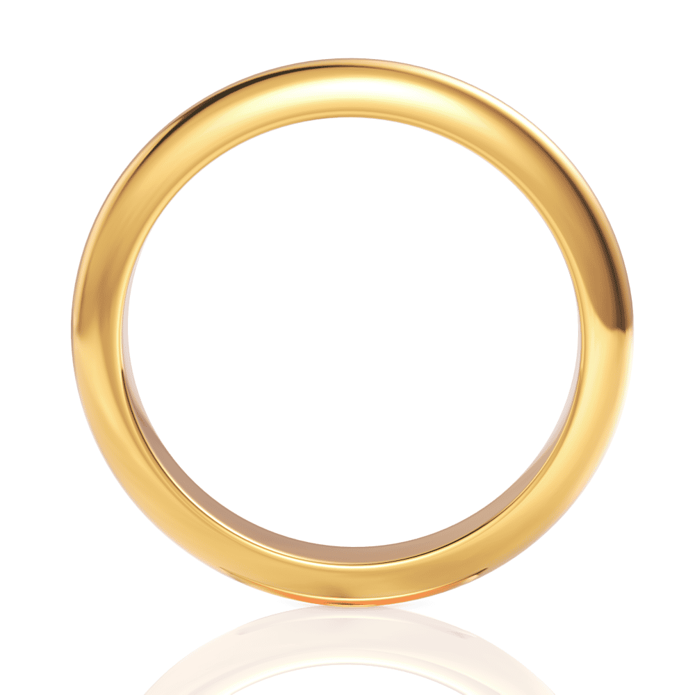 18kt yellow gold/front
