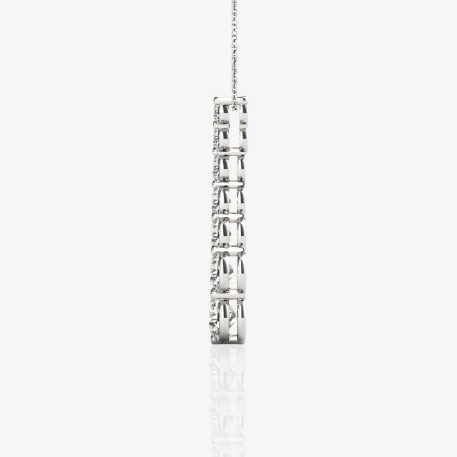 14kt white gold/0.50/1.00/1.50/2.00/2.50/side