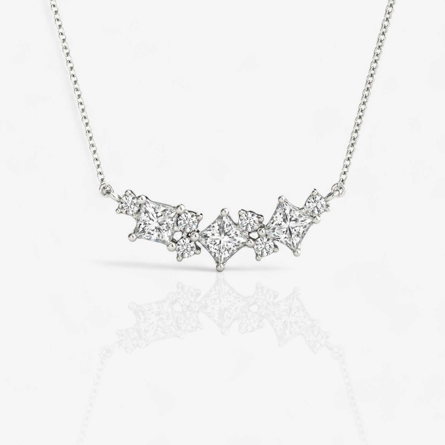 14kt white gold/0.63/top