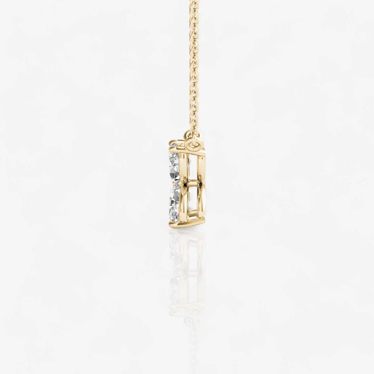 14kt yellow gold/0.25/side