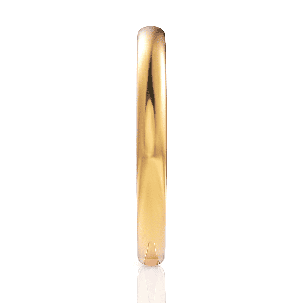 18kt yellow gold/side
