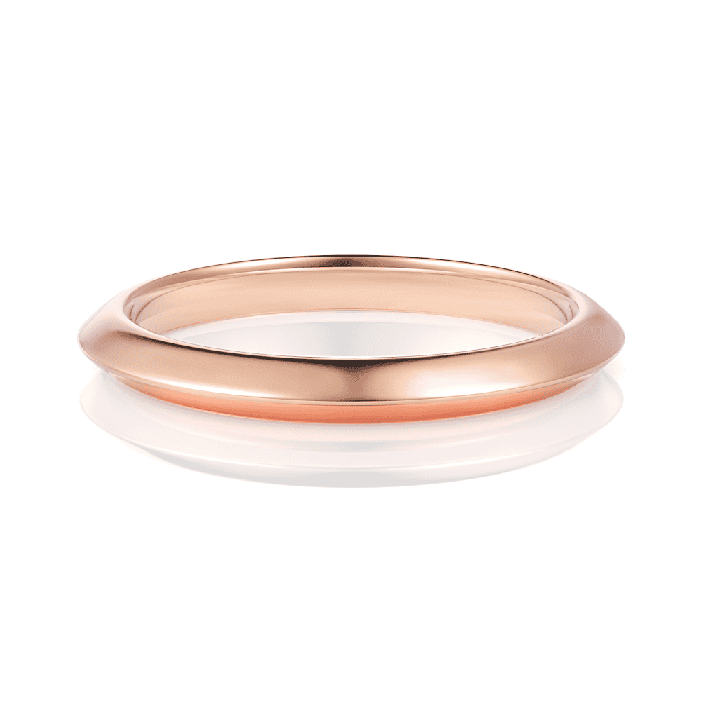 18kt rose gold/top