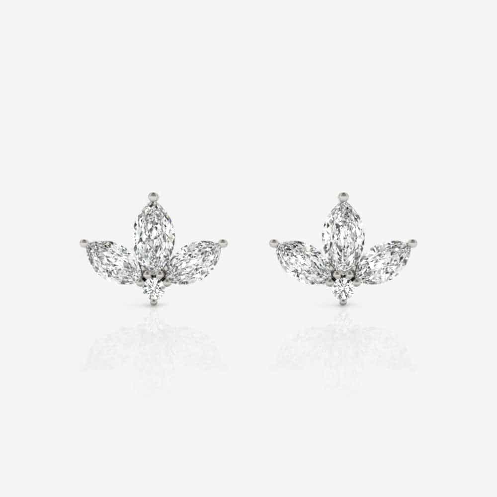 14kt white gold/0.50/front