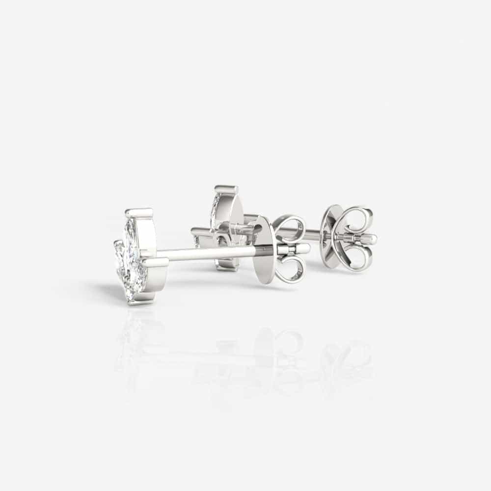 14kt white gold/0.50/side