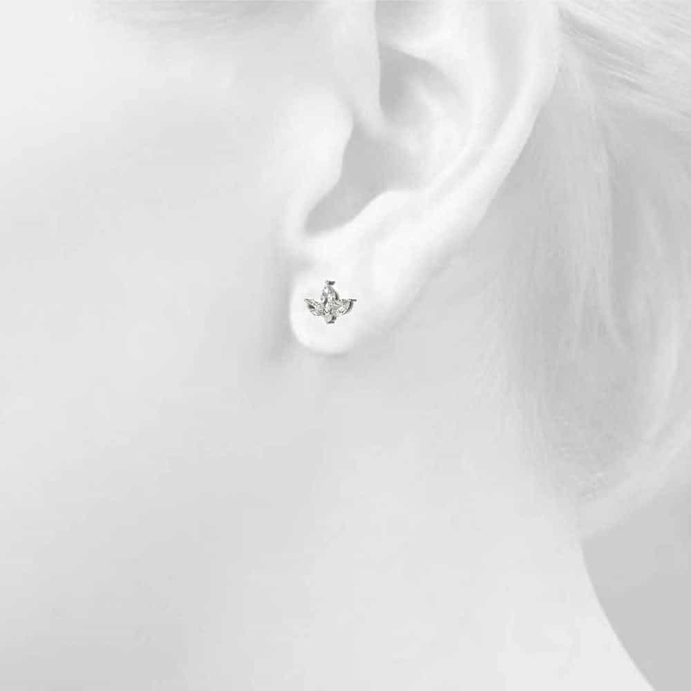14kt white gold/0.50/model