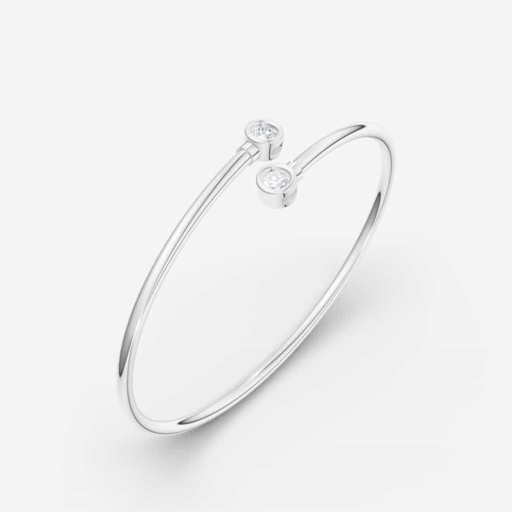 14kt white gold/18kt white gold/0.60/front