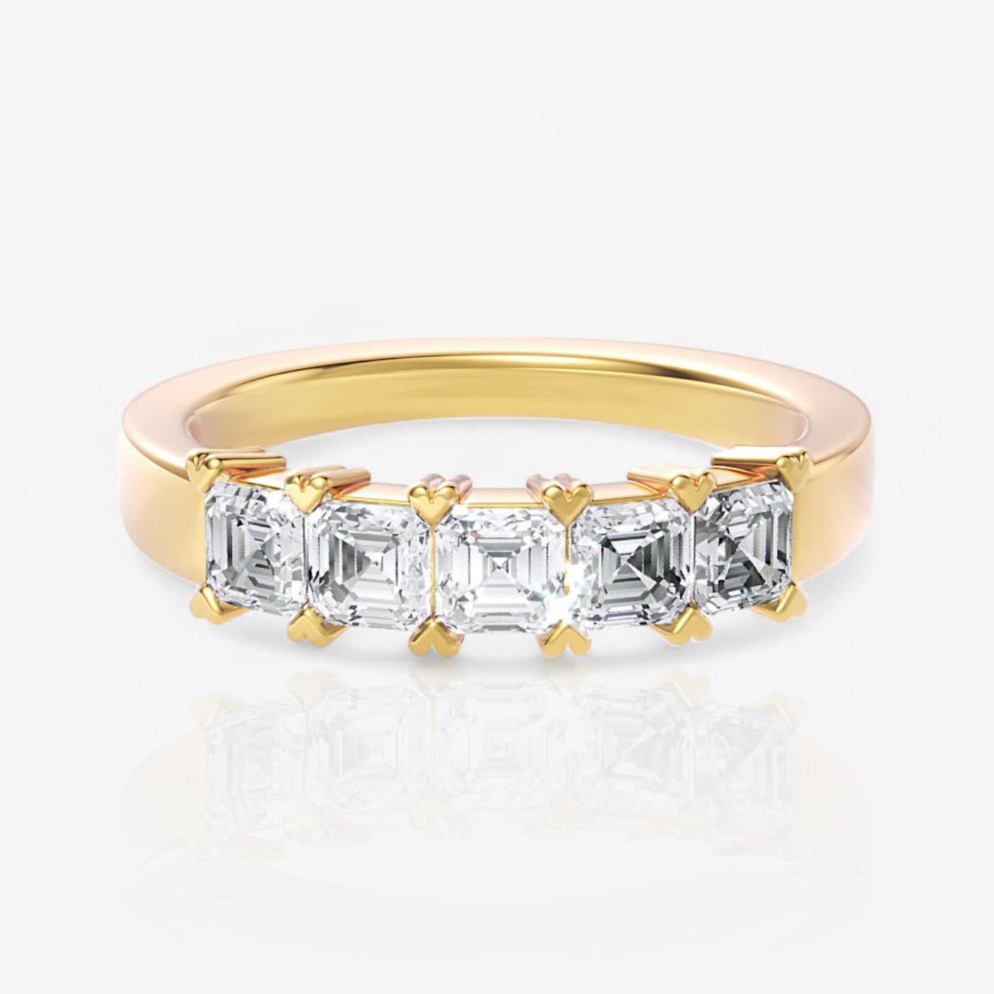 18kt yellow gold/0.75/top