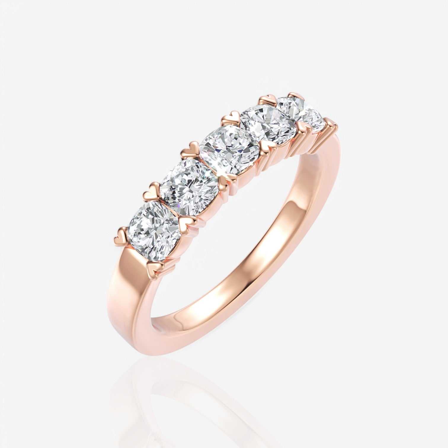 18kt rose gold/0.75/front