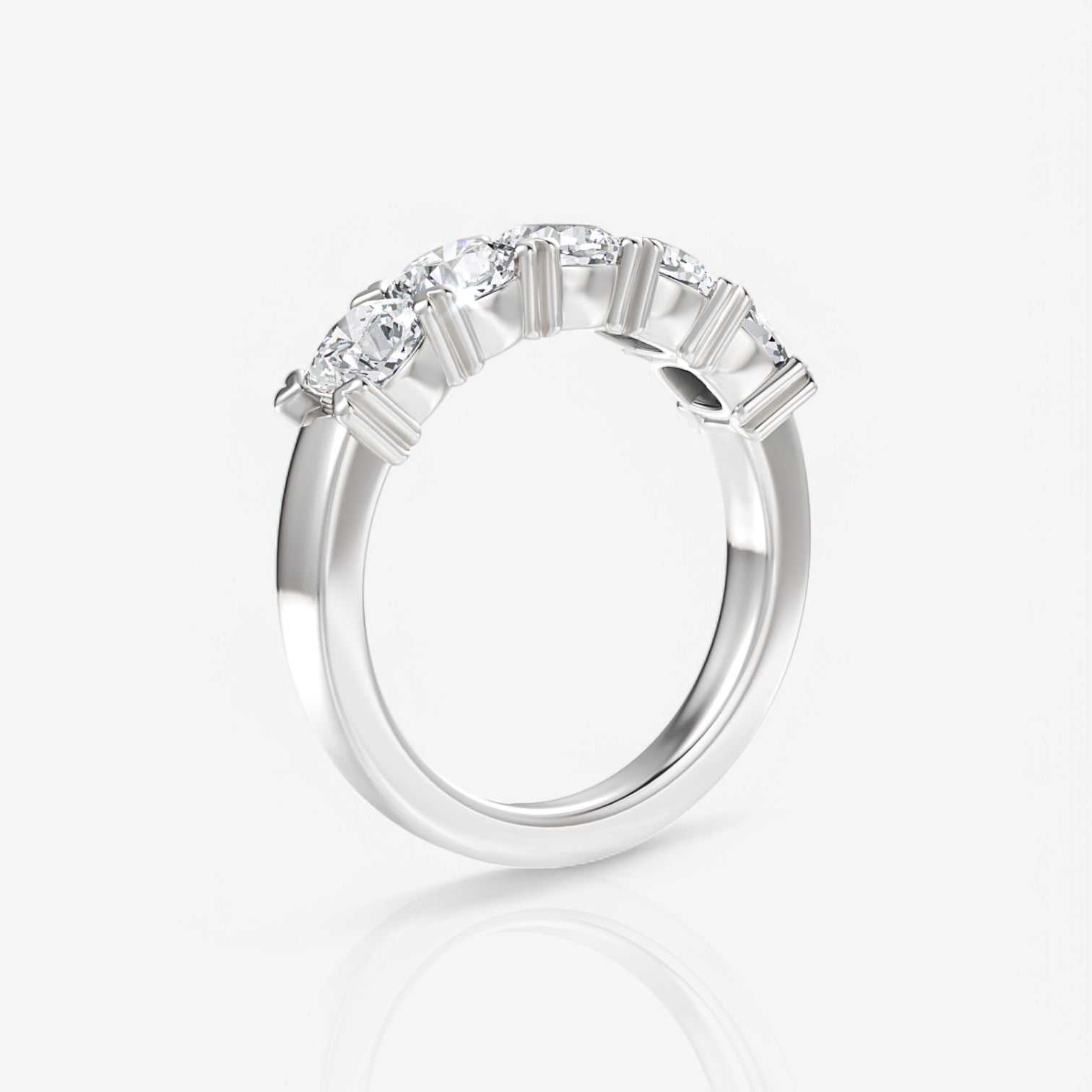 14kt white gold/18kt white gold/platinum/1.50/side