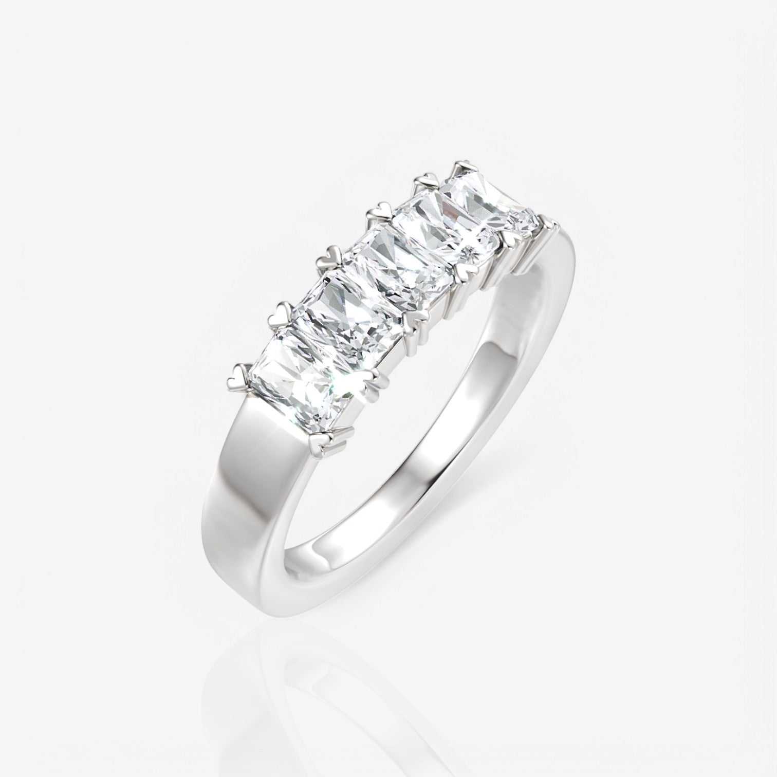 14kt white gold/18kt white gold/platinum/1.00/front