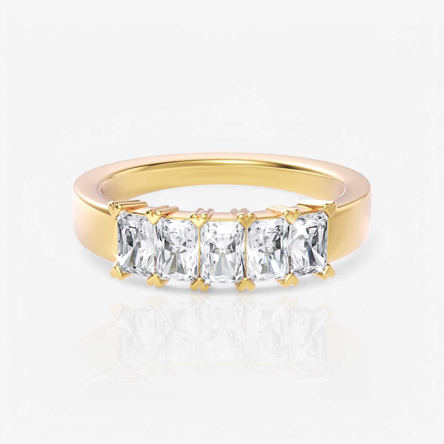 18kt yellow gold/1.00/top