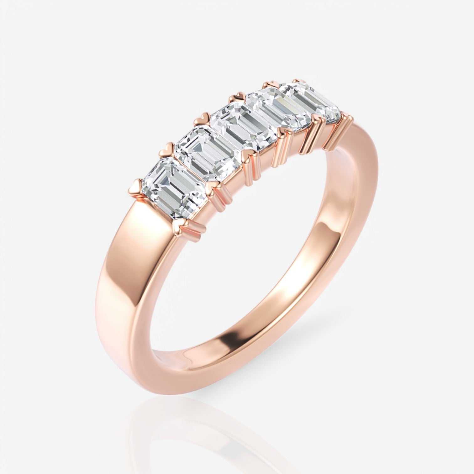 18kt rose gold/1.00/front