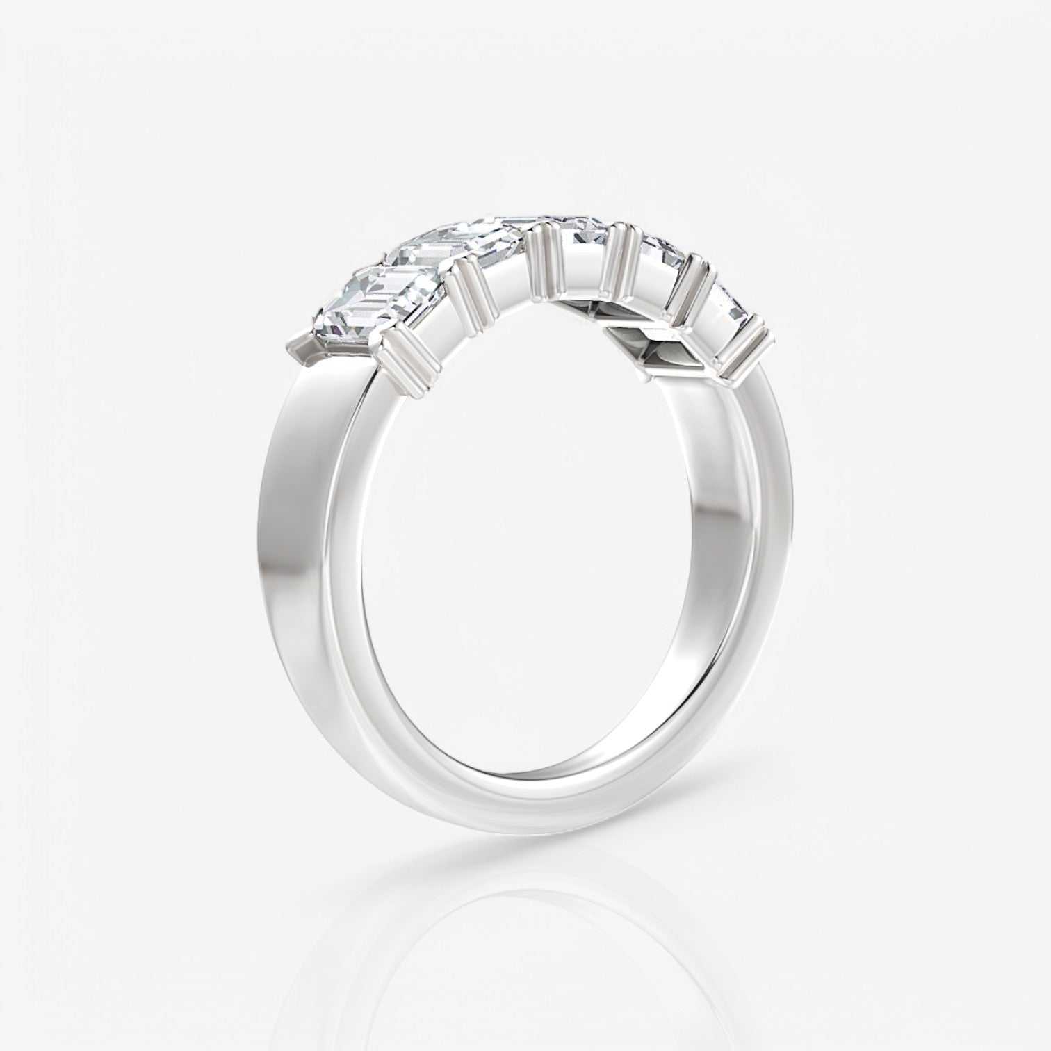 14kt white gold/18kt white gold/platinum/1.50/side