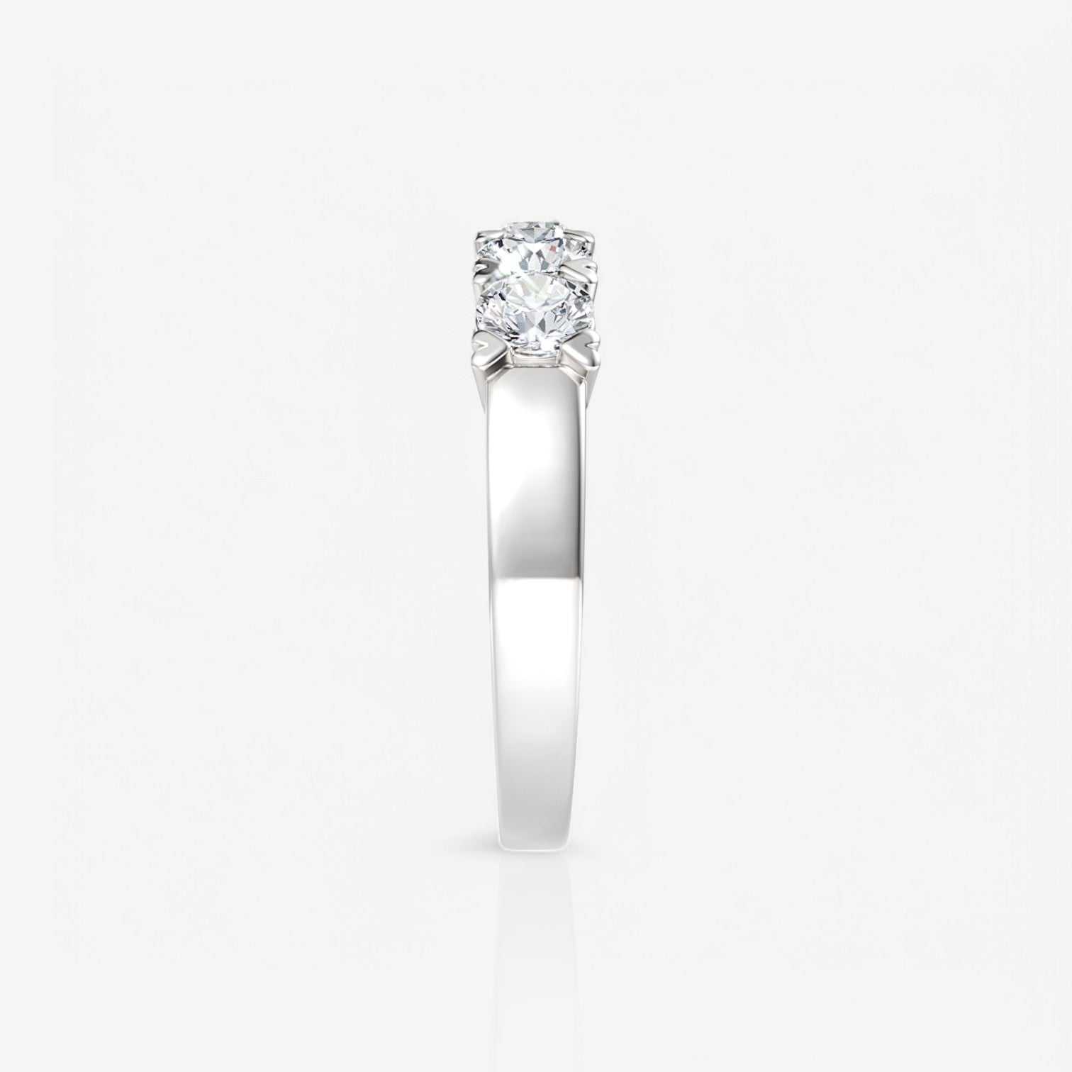 14kt white gold/18kt white gold/platinum/1.00/perspective