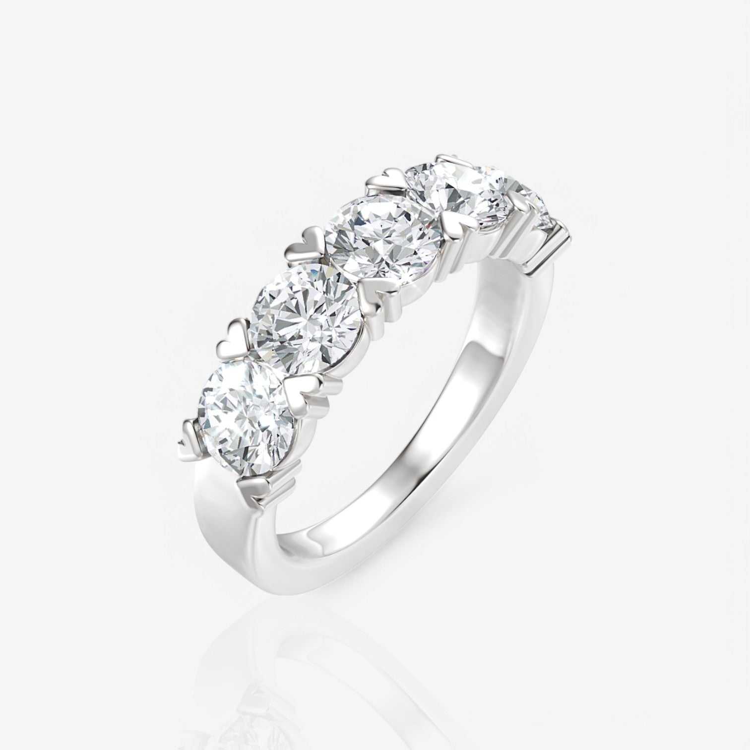 14kt white gold/18kt white gold/platinum/1.50/front