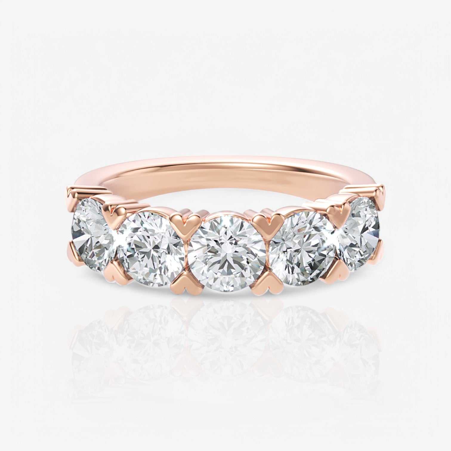 18kt rose gold/2.00/top