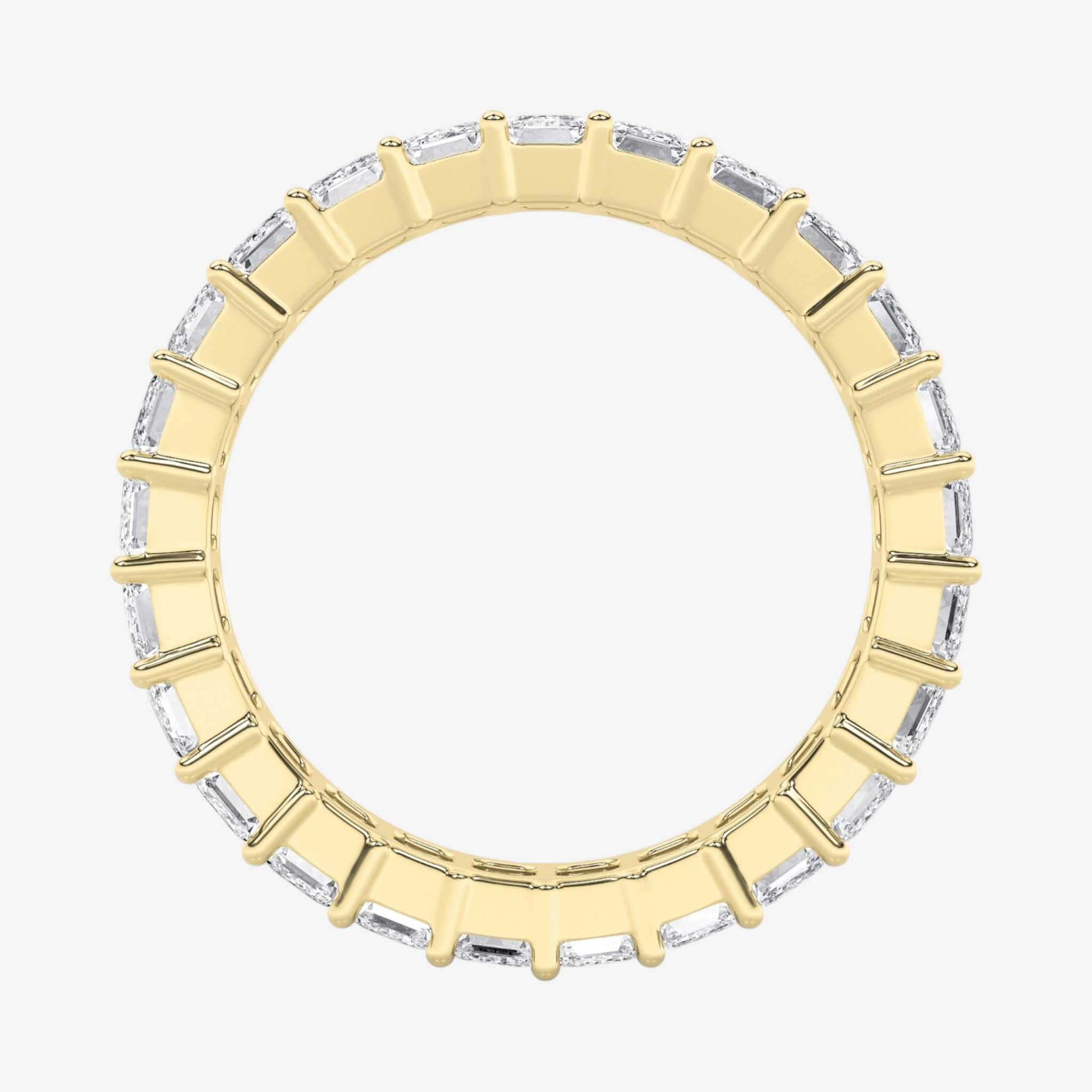 14kt yellow gold/2.50/5/6/7/8/9/side