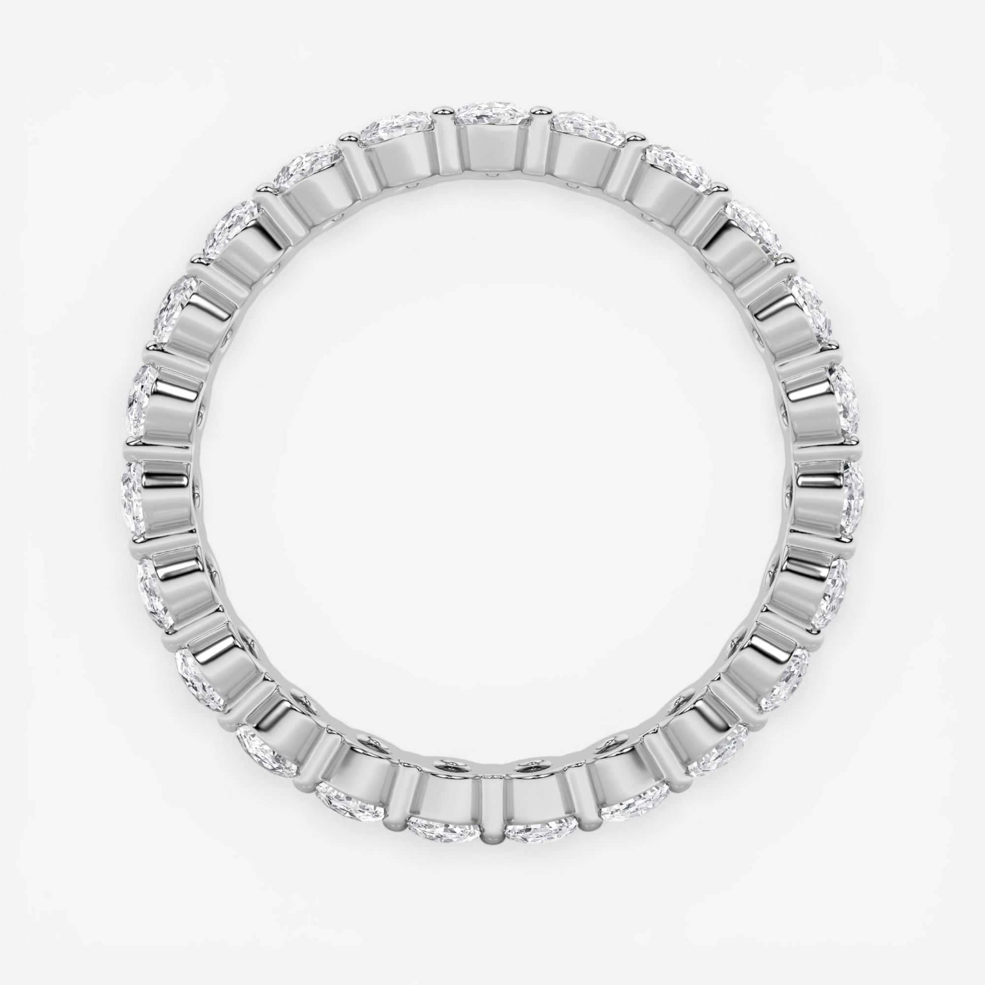 14kt white gold/4.50/5/6/7/8/9/side