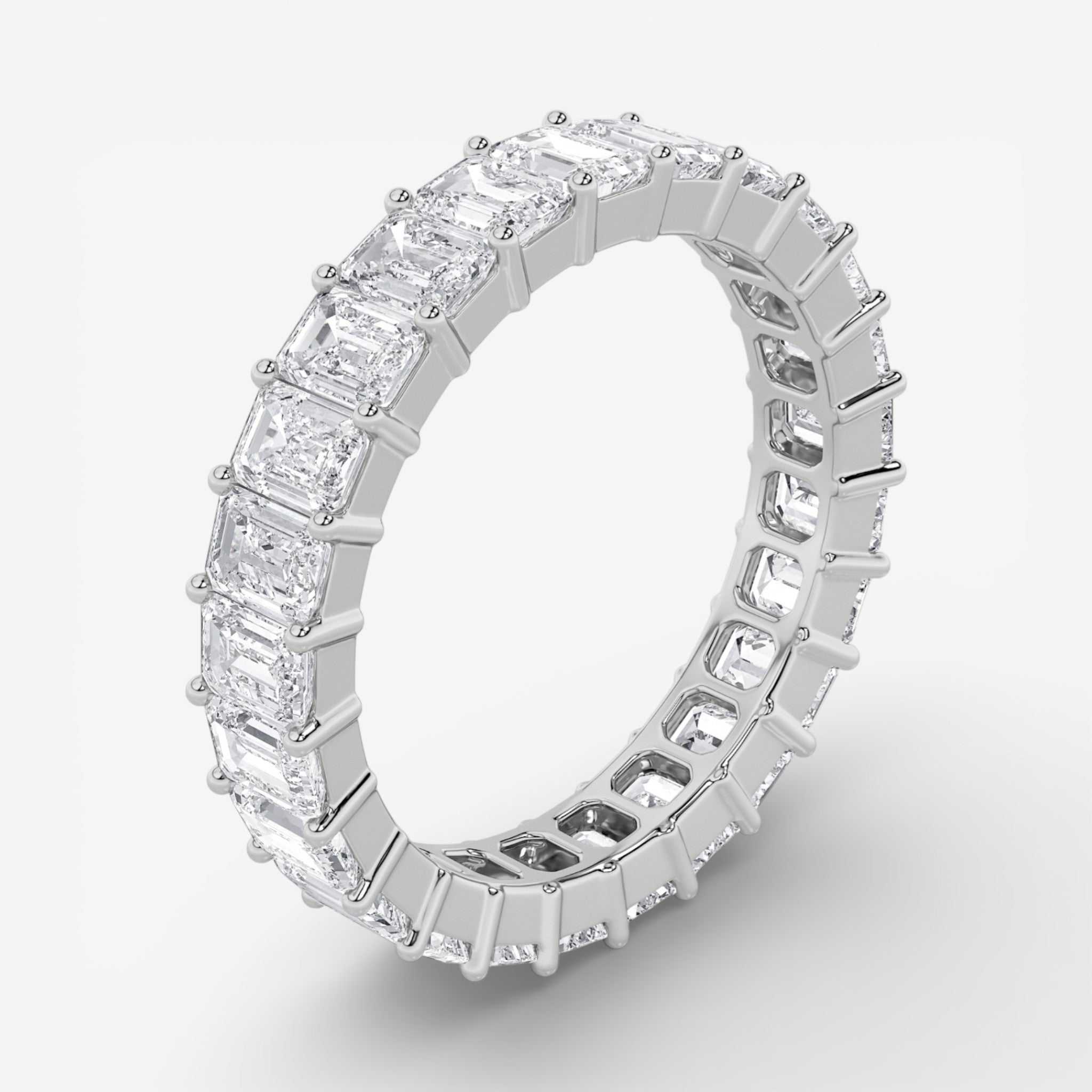 14kt white gold/3.50/5/6/7/8/9/front