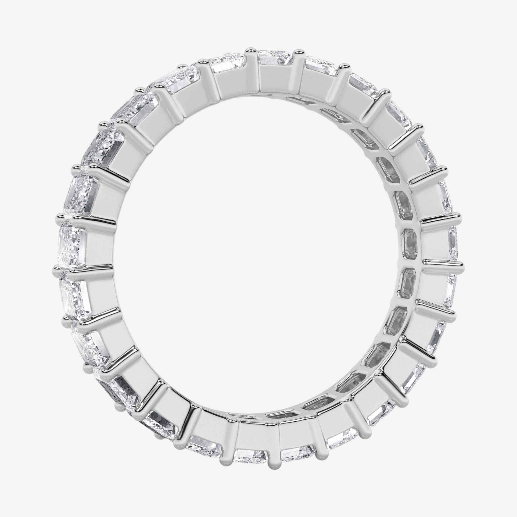 14kt white gold/4.00/5/6/7/8/9/side