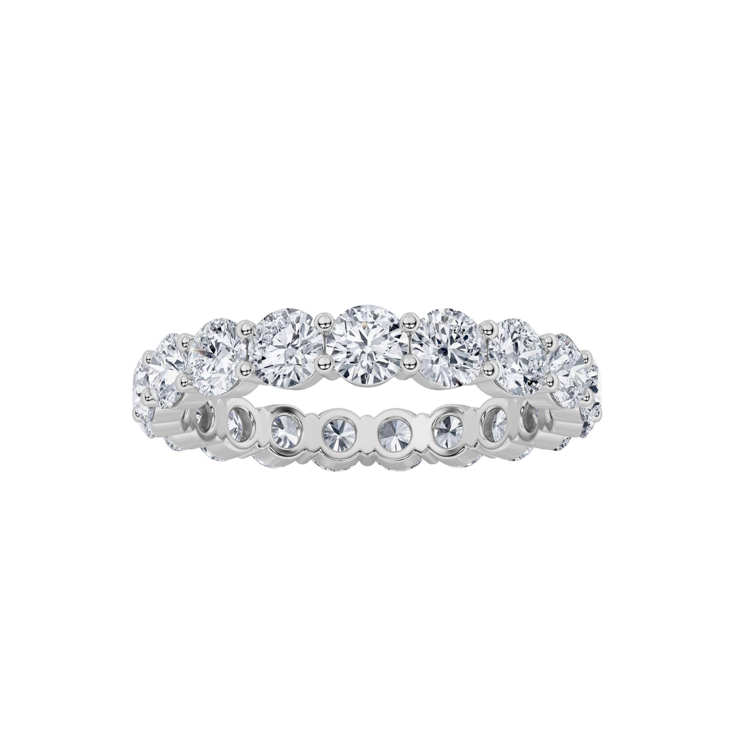14kt white gold/4.00/5/6/7/8/9/top