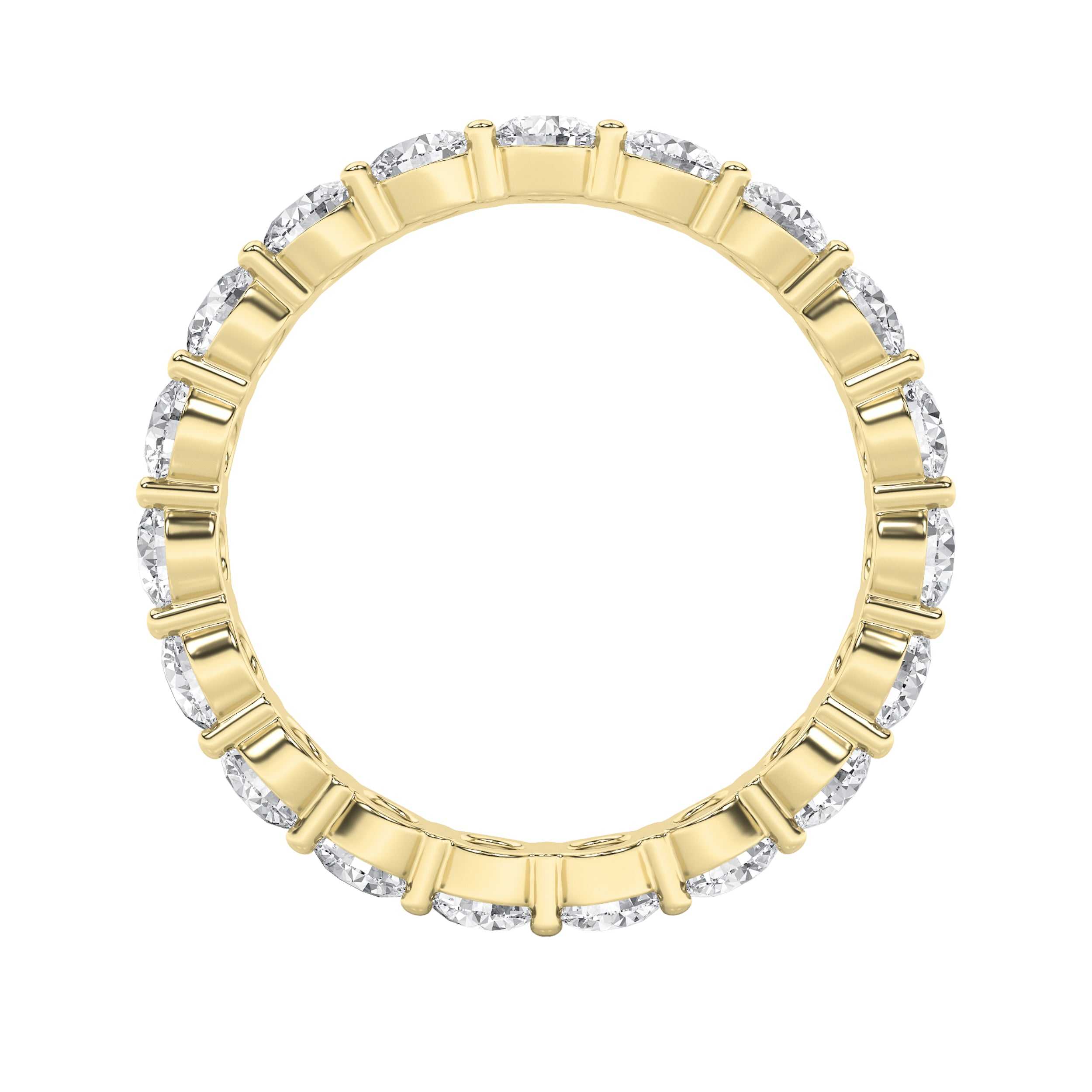 14kt yellow gold/2.50/5/6/7/8/9/perspective