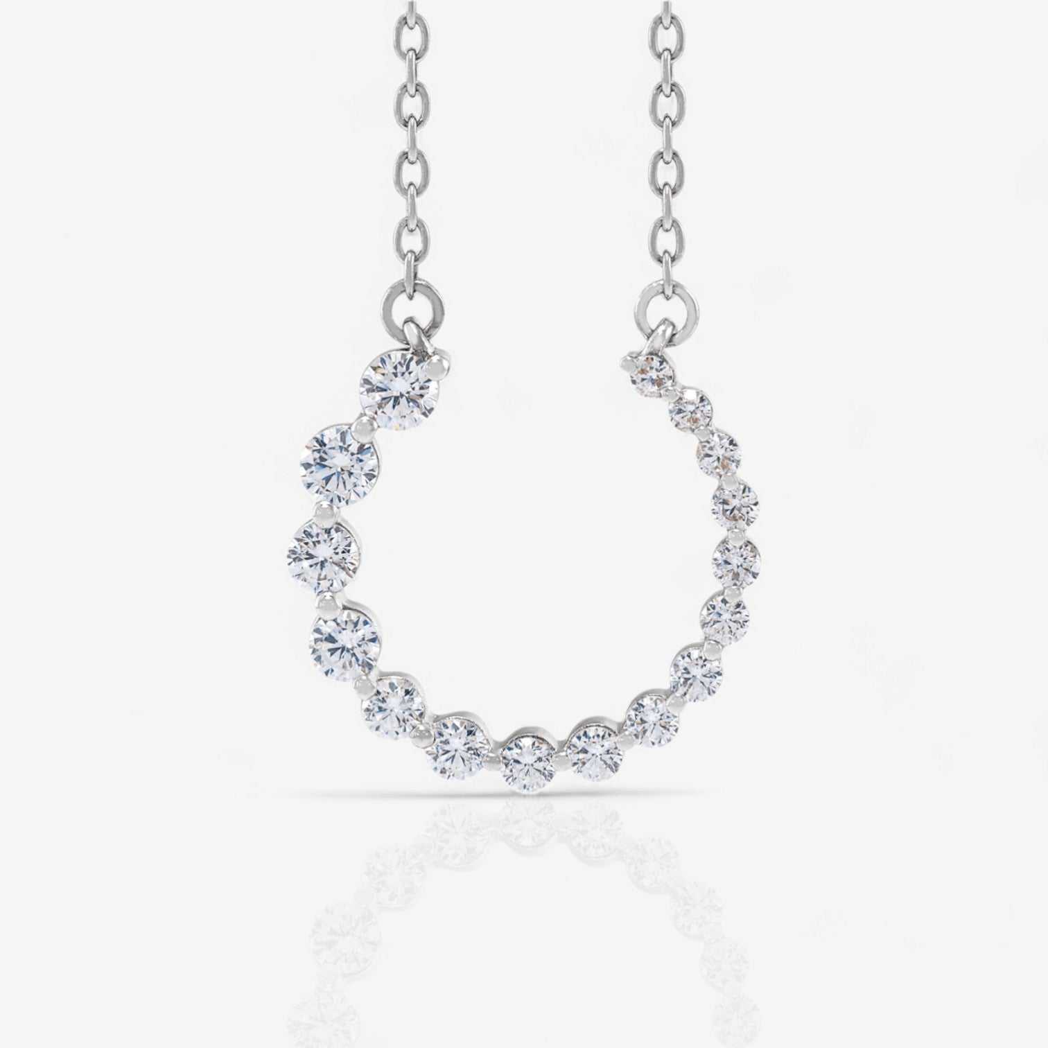 14kt white gold/0.38/top