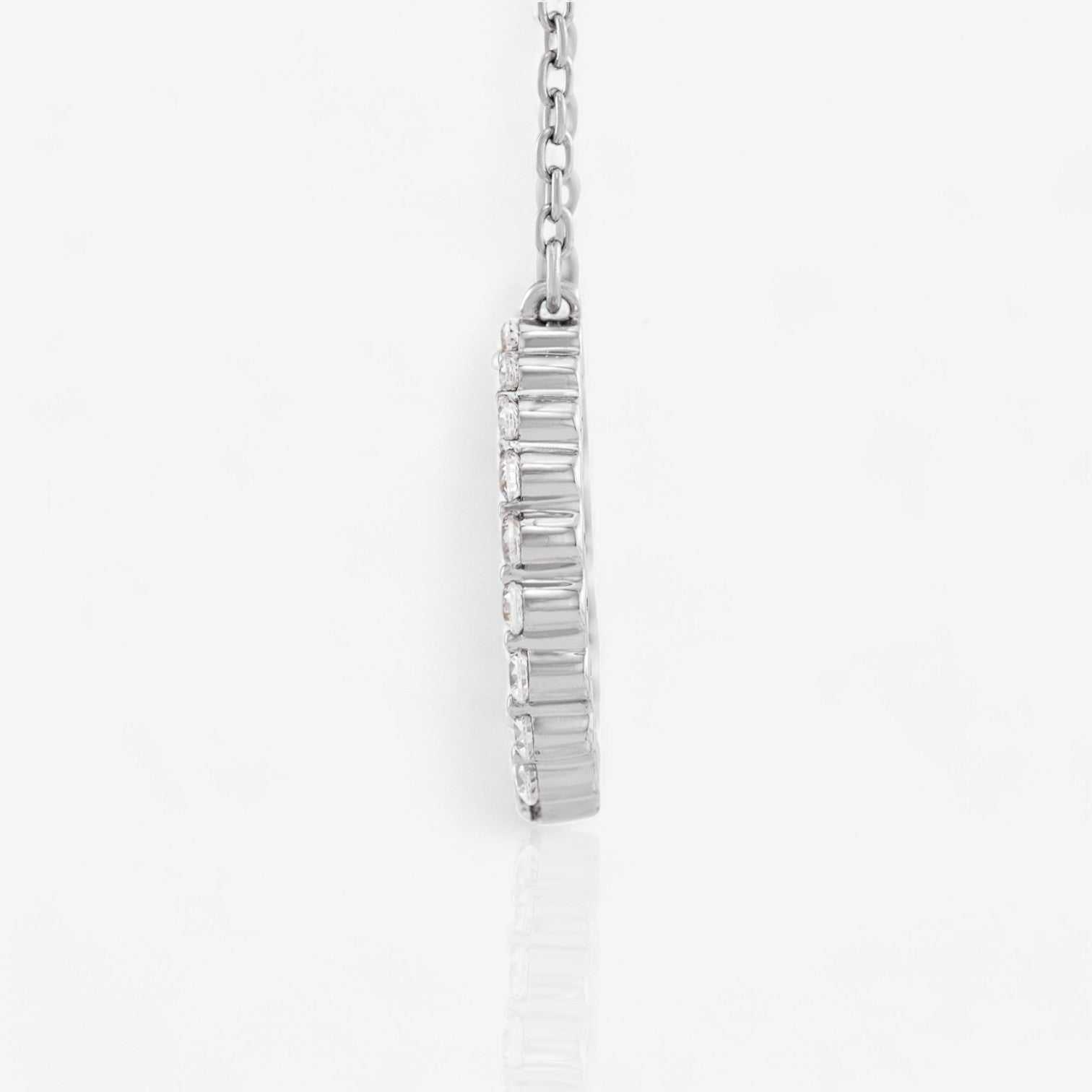 14kt white gold/0.38/side