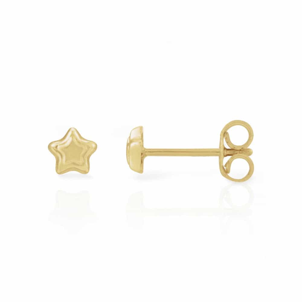 14kt yellow gold/side