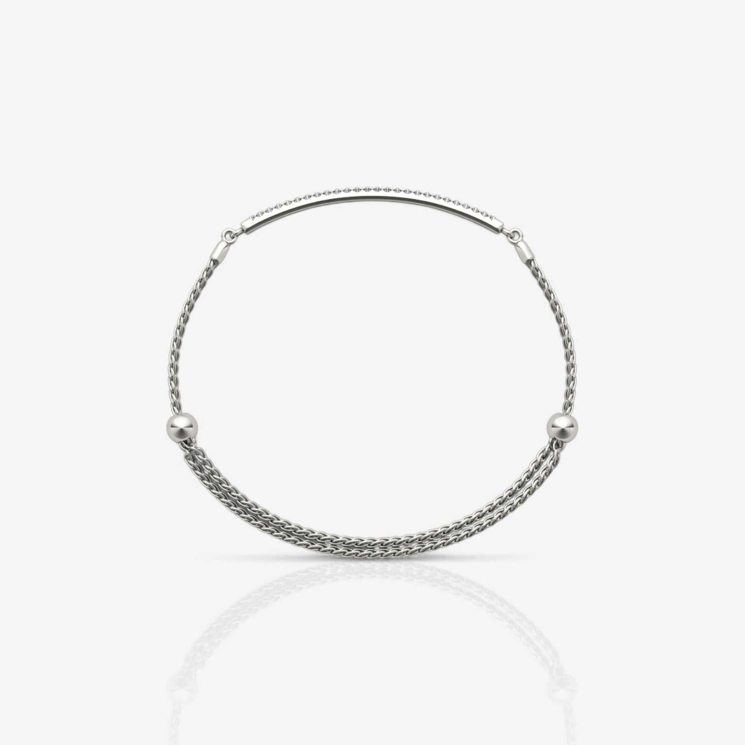 14kt white gold/0.25/side
