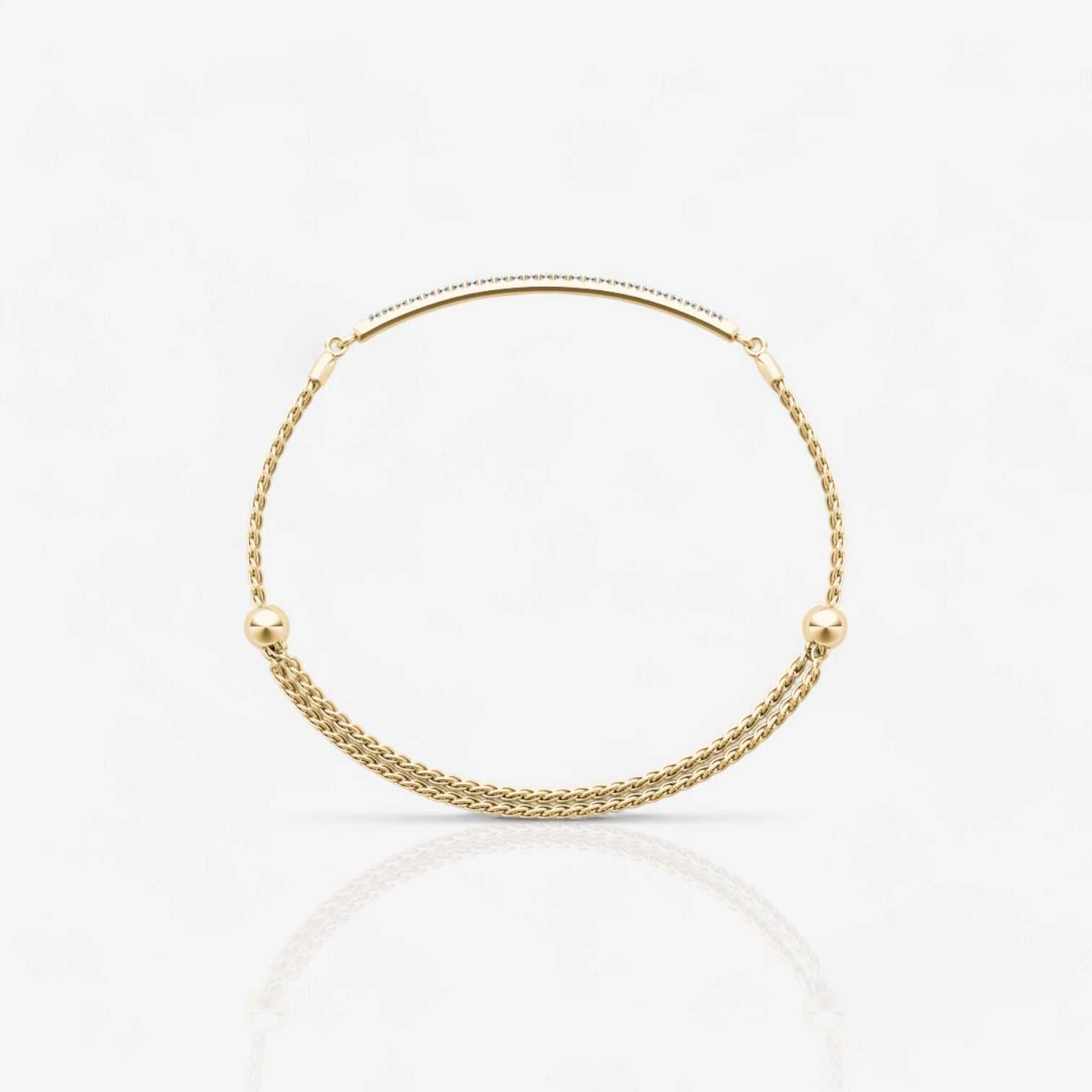 14kt yellow gold/0.25/side