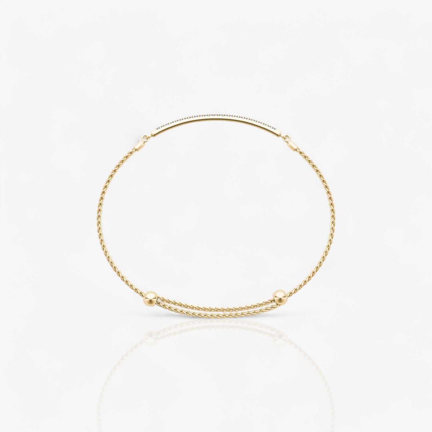 14kt yellow gold/0.25/perspective