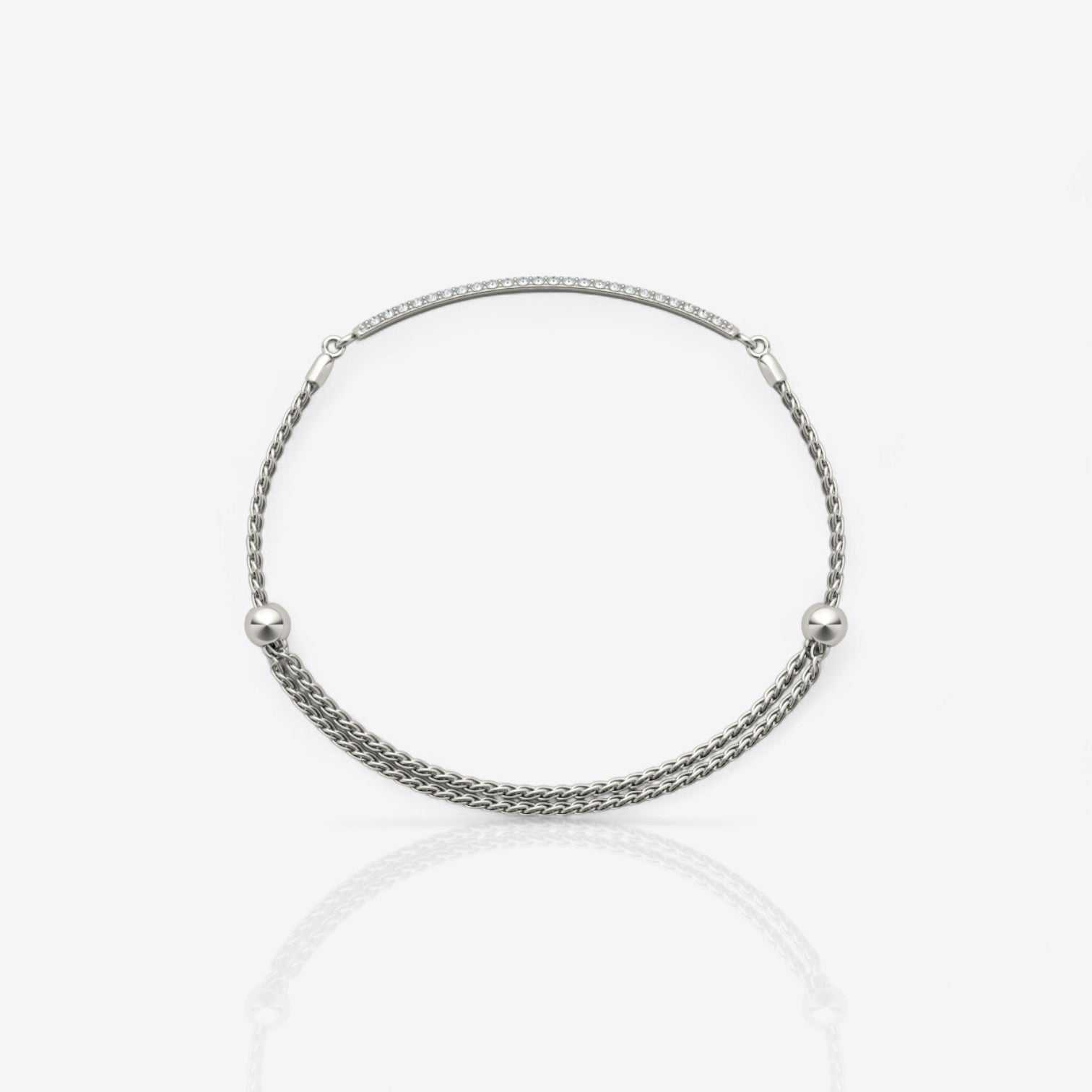 14kt white gold/0.75/side
