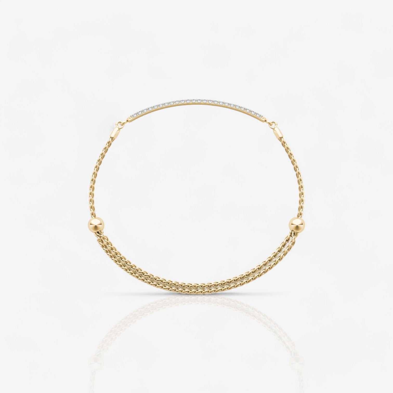 14kt yellow gold/0.75/side